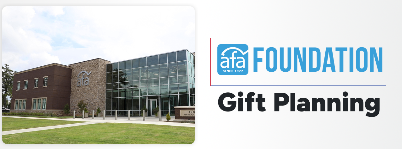 AFA Foundation enewsletter header graphic
